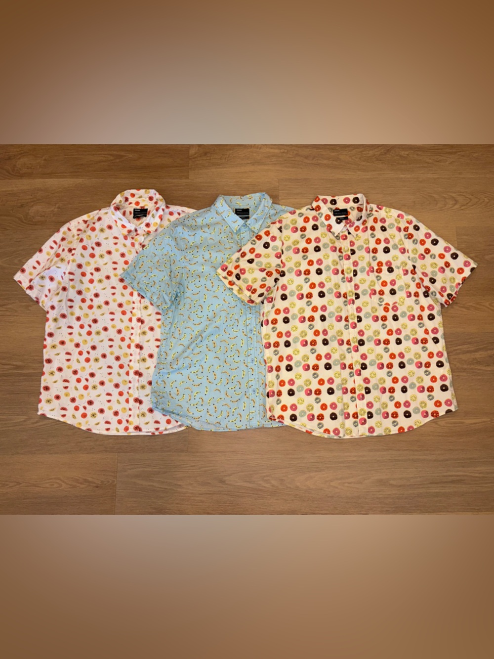 Public Opinion Mens short sleeve button up shirts (3 shirts total)